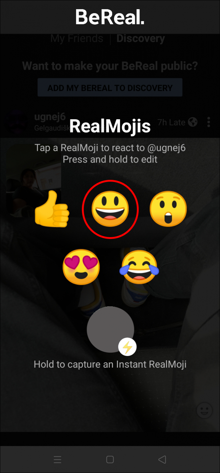 Be Real App Post Example How To Post to BeReal from a PC or Mobile Device