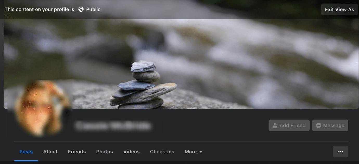 How To View Your Facebook Profile As Someone Else Would View It