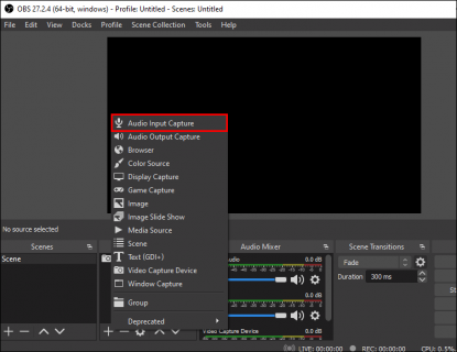 How To Add an Audio Source to OBS