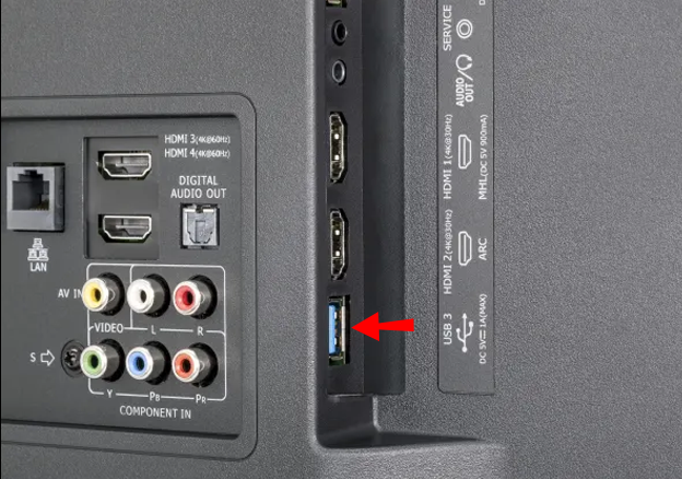 Hisense 大画面 テレビ HDMI USB端子 U7Fシリーズの後部接続部について』 ハイセンス 50U7F [50インチ