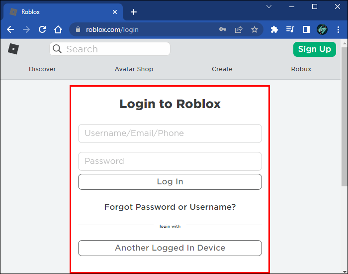 How to login to roblox 