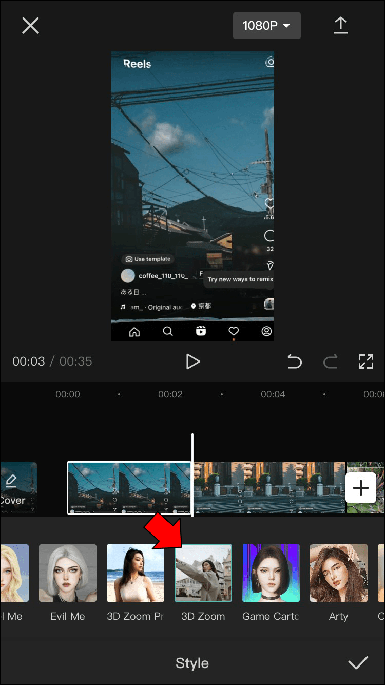 How To Use The Zoom Effect With Capcut