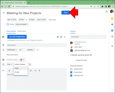 How to Add Events to a Shared Calendar in Google Calendar