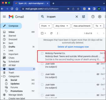 How to Stop Emails From Going to Spam in Gmail