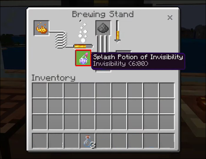 How To Make A Splash Potion In Minecraft