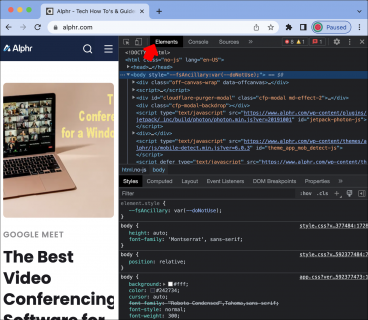 How To View HTML Code in Chrome