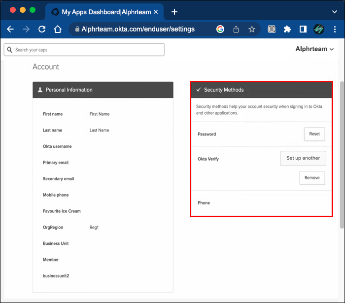 How To Add A New Phone To Okta