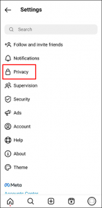 How to Hide the Following List in Instagram
