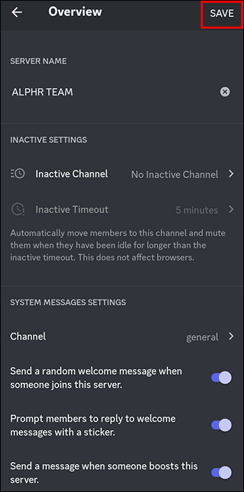 How to Change a Server Name in Discord