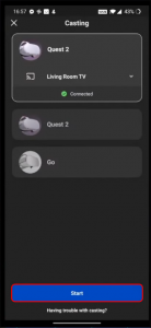 How to Cast to TV on a Meta (Oculus) Quest 2