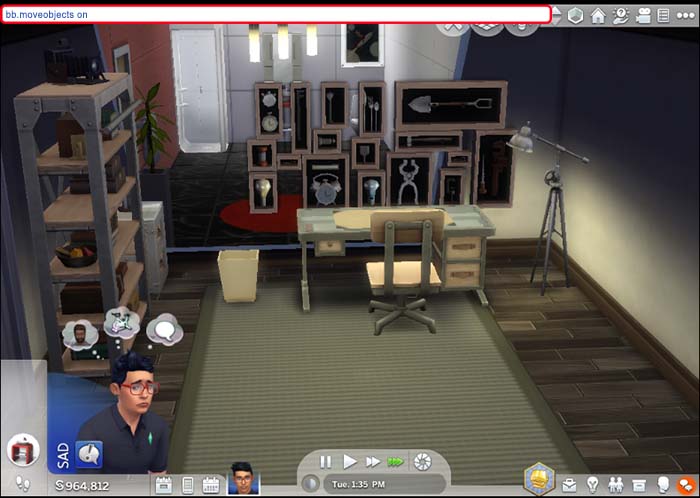 How to move objects freely in The Sims 4