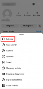 How to Hide the Following List in Instagram