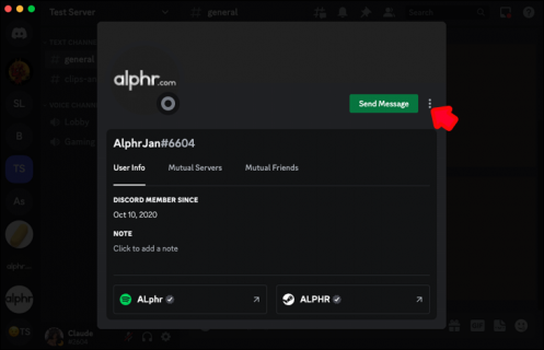 How to Hide Mutual Servers in Discord