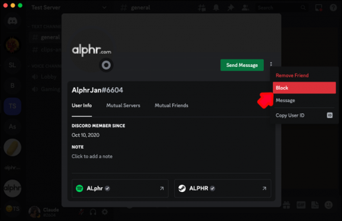 How to Hide Mutual Servers in Discord