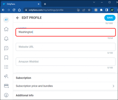 How to Change Location on OnlyFans