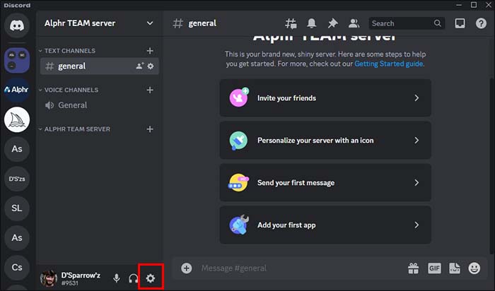 Activity Alerts + Security Actions – Discord