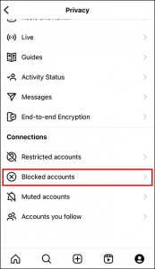 How to View Blocked Accounts in Instagram