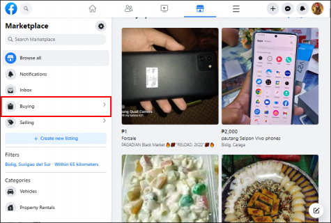 How to View Reviews in Facebook Marketplace