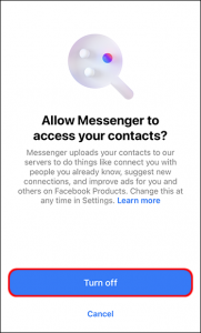 Messenger: How to Remove Suggested