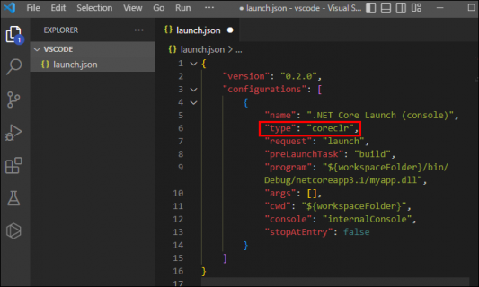 How to Open launch.json in VS Code