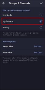 How to Block a Group in Telegram