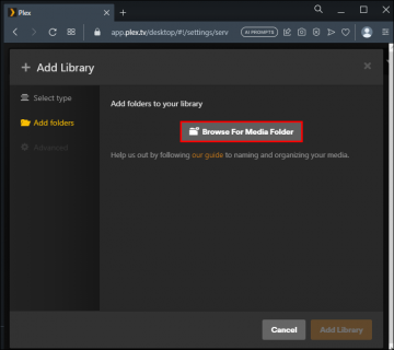 How To Add Library in Plex