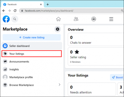 How to View Sold Items on Facebook Marketplace