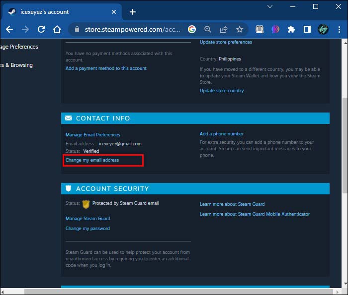 How to Change Your Email Address in Steam