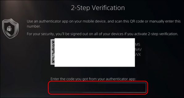 How to Turn on or off 2FA on a PS4