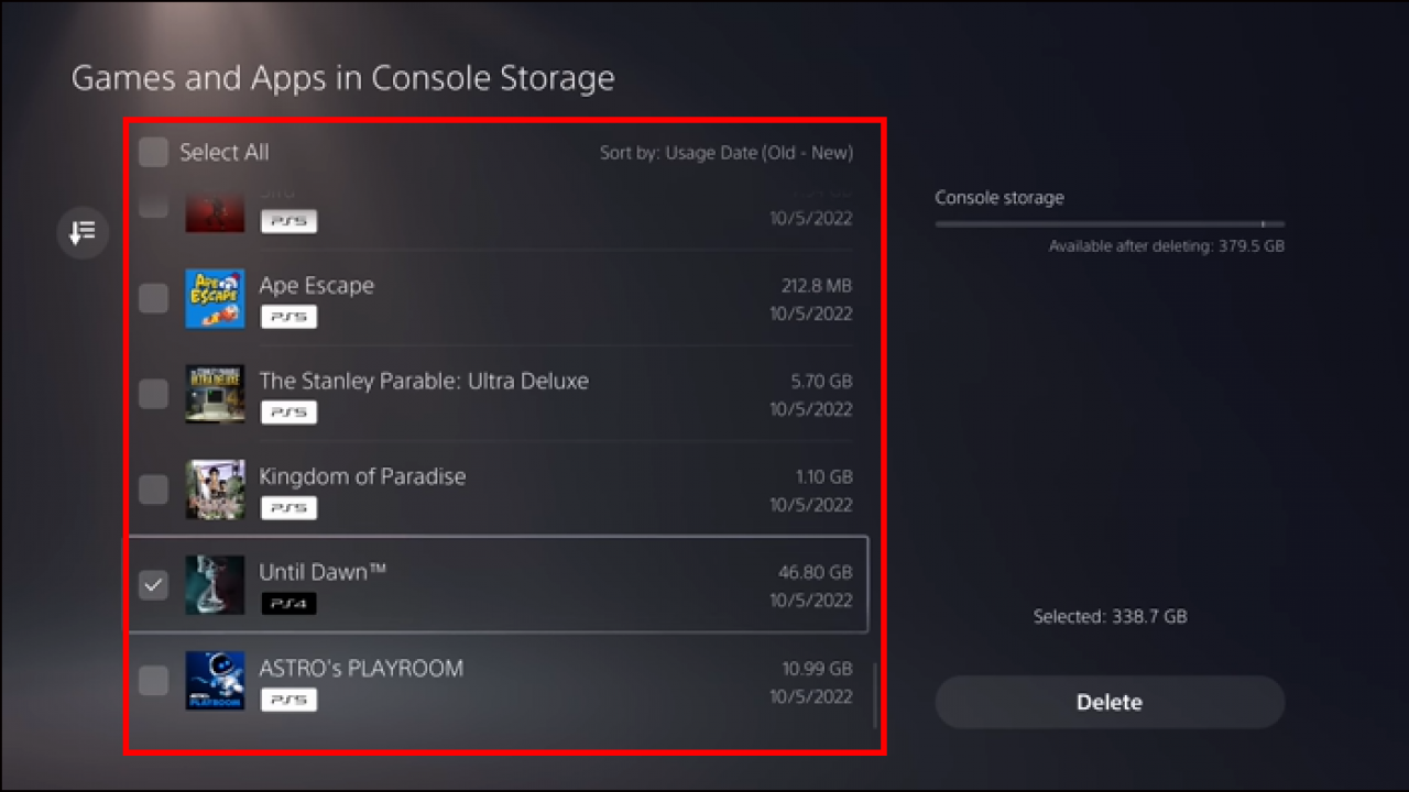 How to Get More Storage on a PlayStation 5