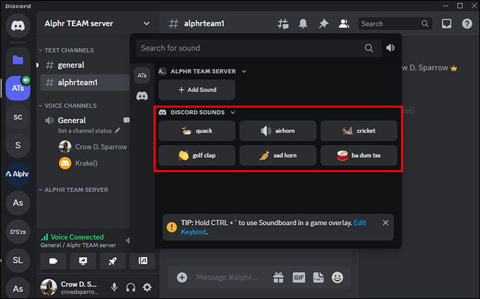 How to Add a Soundboard in Discord