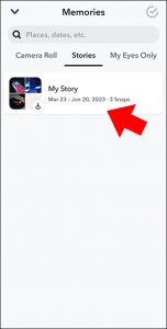 How To View Memories on Snapchat