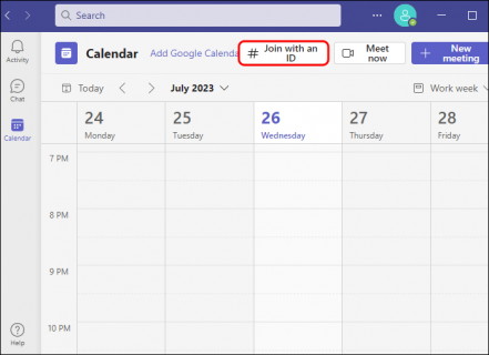 cara join microsoft teams dengan meeting id