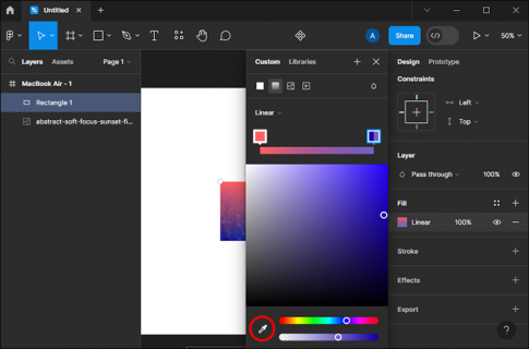 How To Create a Gradient in Figma