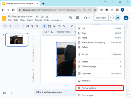 How to Change an Image's Shape in Google Slides