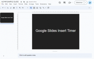 google presentation transparent shape
