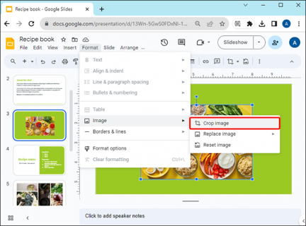 How To Make an Image Round in Google Slides