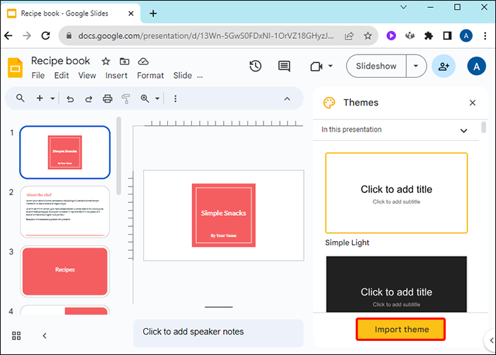 How to Change Theme Colors in Google Slides
