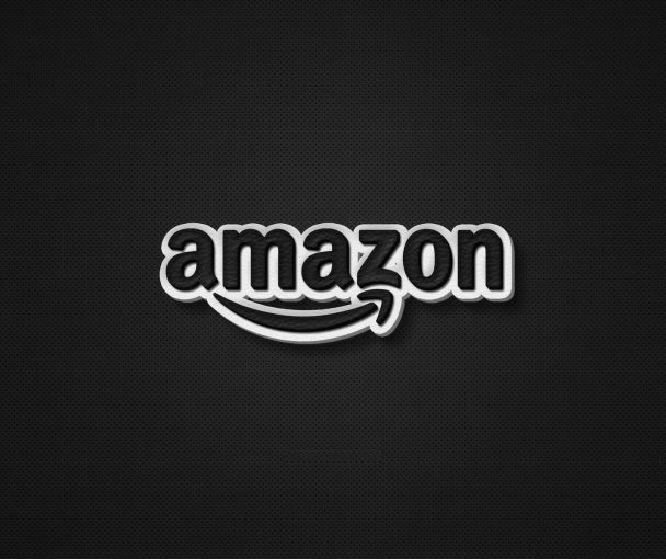 Black & White Amazon logo.