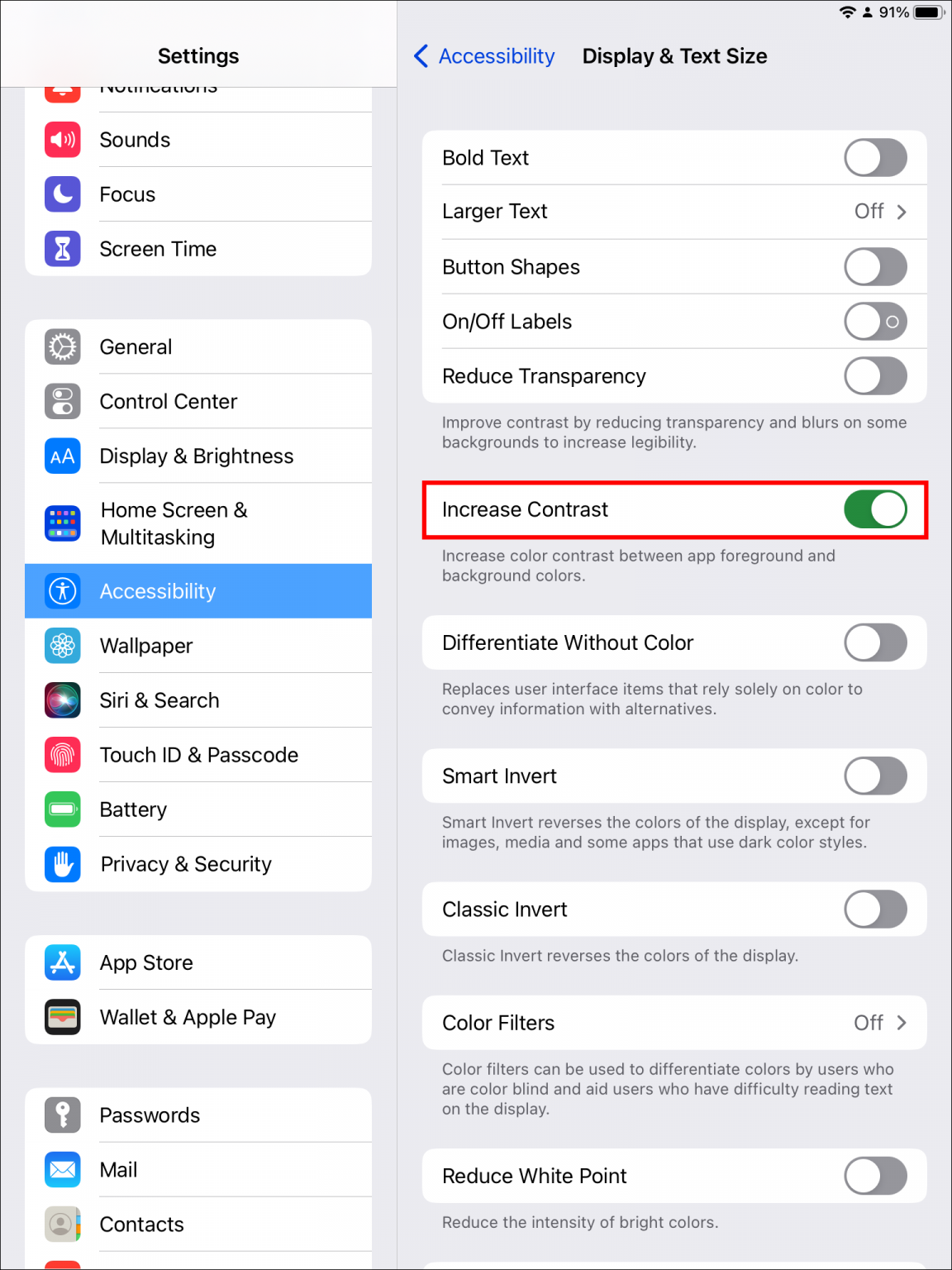 How to Change the Icon Size on an iPad