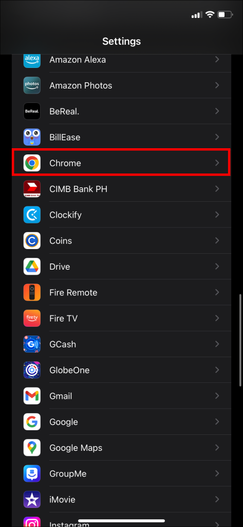 MAKE CHROME YOUR DEFAULT BROWSER ON IPHONE visual data 6