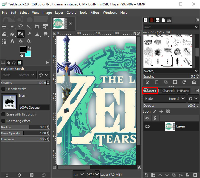 How to Make the Background Blurry in GIMP