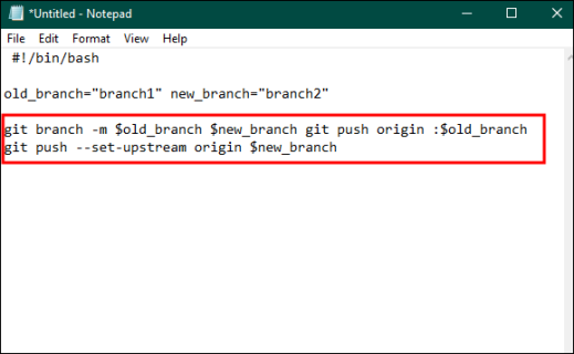 How to Rename a Git Branch