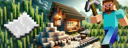 How to make paper in Minecraft