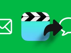 Skicka en video på iPhone