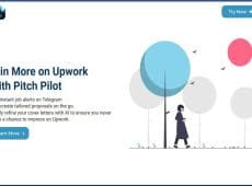 how to use pitch pilot to find a new job on telegram