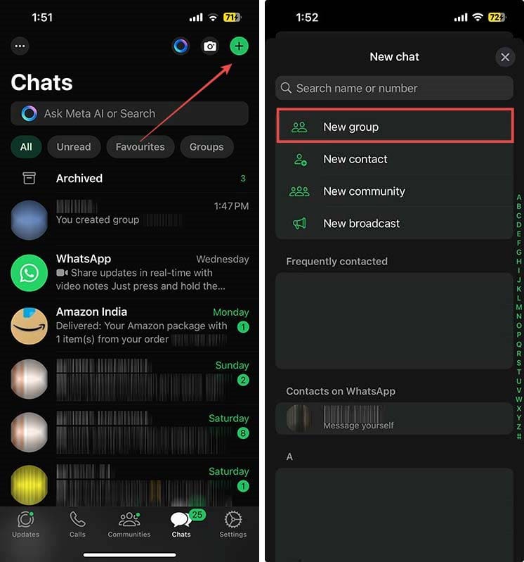 meta ai in a group chat on WhatsApp 1