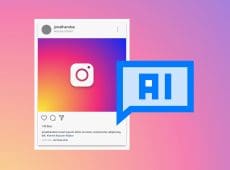 AI -bildtexter för Instagram
