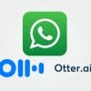 transcribe whatsapp voice notes in otter