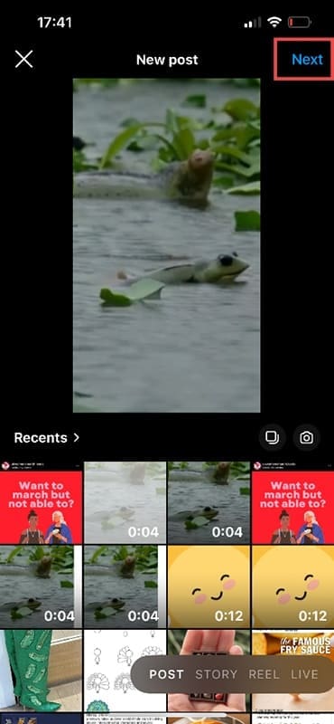 Trinn for å merke innholdet ditt som AI på Instagram 2